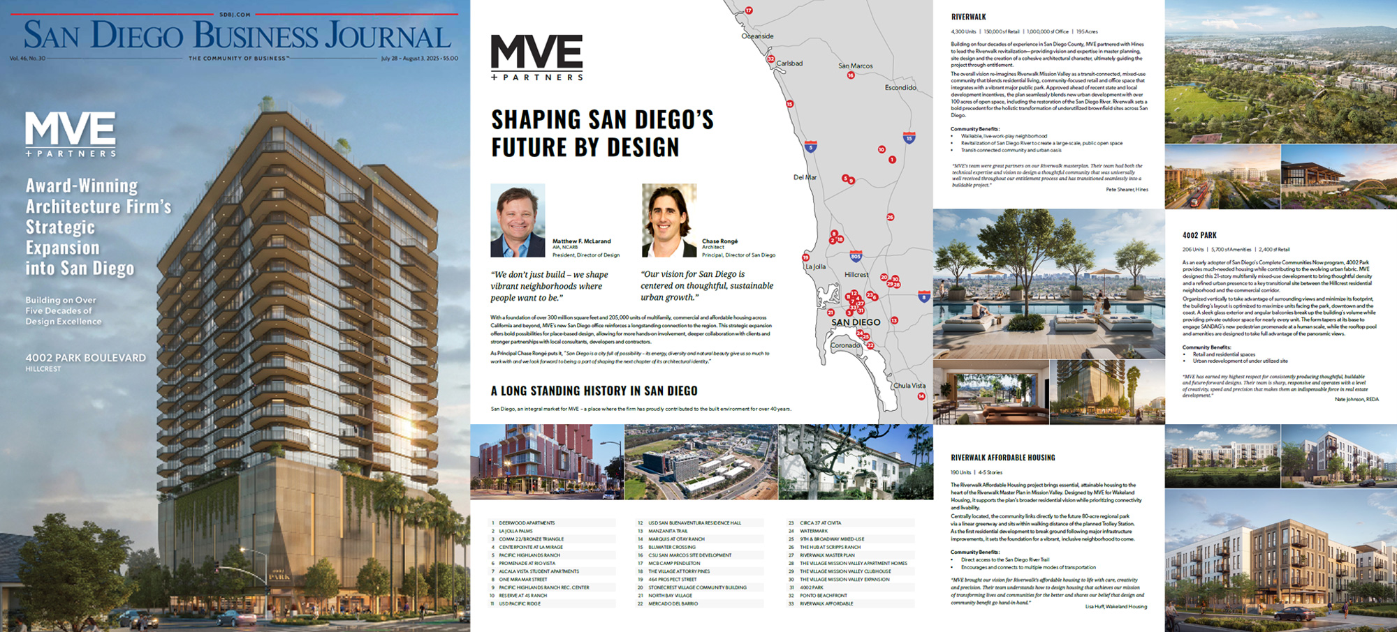 MVE San Diego Grand Opening Featured in the San Diego Business Journal
